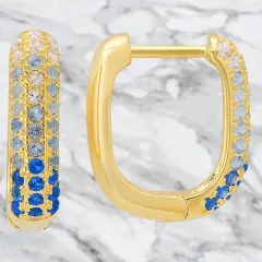 Kylie Harper Aretes de Aro Degradados