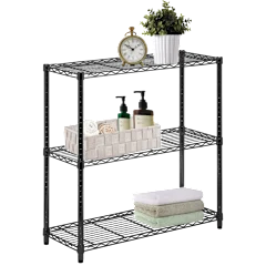 The Foldable 3-Tier Storage Shelf