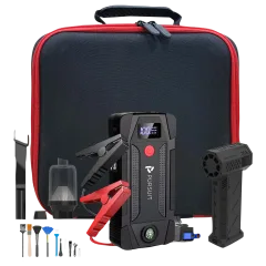 Pursuit Jump Starter Kit with Handheld Rechargeable Fan/Vacuum