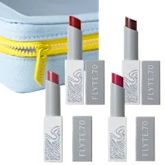 Flyte.70 4-Piece LipSheer Lip Balm Set with Case