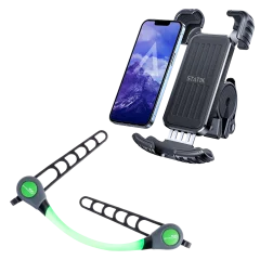 Whistler Helmet Safety Light and Statik HyperMount Bike Phone Mount