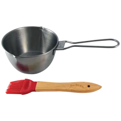 Jim Beam Stainless Steel Basting Pot Set