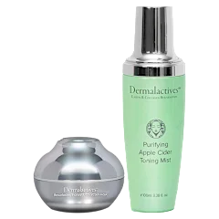 Dermalactives Honey Charcoal Mask & Apple Cider Mist Collection