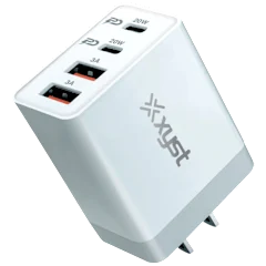 Xyst 35-Watt 4-Port USB-A & USB-C Wall Charger