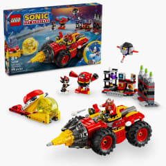 The Lego Super Sonic Vs. Egg Drillster
