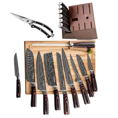 The Complete Kitchen Knife Block Set