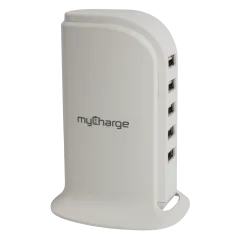 MyCharge Power-Hub 5 5-Port USB Tower