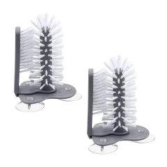 2-Pack: Titan Suction Base Water Bottle Cleaning Brush