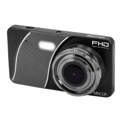 Minolta 1080P Dash Cam with 4.0" Display and 16GB Card