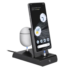 Wasserstein Estación de Carga 2 en 1 para Google Pixel