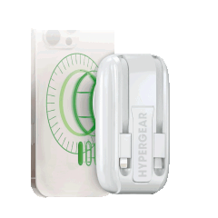 HyperGear Mag Grip Go 5000mAh Wireless Power Bank