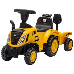 The CAT Tractor Ride-On With Trailer