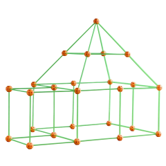 VEVOR Glow In The Dark Fort Building Kit for Kids