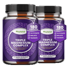 Phytoral Triple Magnesium Complex with Taurate Glycinate and Malate (360-Count)