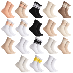 18-Pack: Circus Ny by Sam Edelman Crew Socks