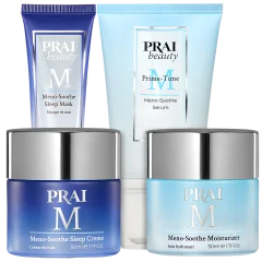Prai Beauty Set de Cuidado de la Piel Meno-Soothe de 4 Piezas