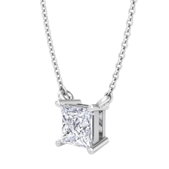 The Half-Carat Lab-Grown Diamond Solitaire Necklace