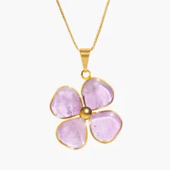 The Genuine Amethyst Blossom Pendant