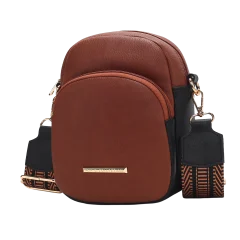 MKF Collection Rachel Vegan Leather Crossbody Bag by Mia K.