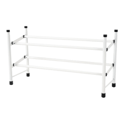 J&V Textiles Estante para Zapatos de 2 Niveles Expandible