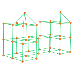 VEVOR 140-Piece Glow In The Dark Fort STEM Building Kit