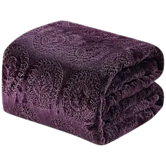 Luxury Home Caesar Embossed Throw Blanket