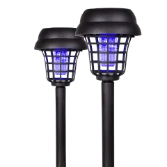 2-Pack: Ideaworks Solar Insect Zapper Stakes