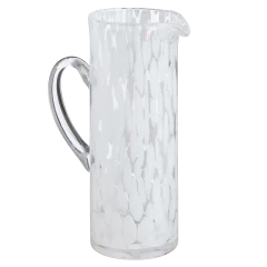 Dwell Studio Speckle Straight Glass Pitcher
