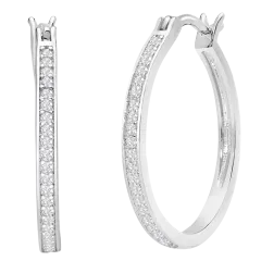 Aretes De Moisanita Brillante De 1/4 Quilate De Jaclyn Smith