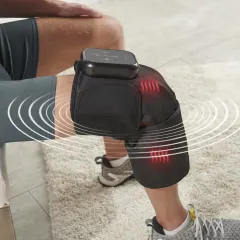 The Cordless Triple Therapy Knee Massager