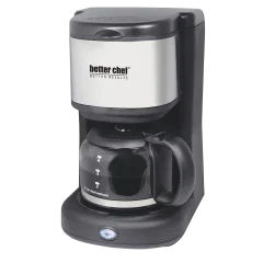 Better Chef 4-Cup Coffeemaker with Grab-A-Cup Feature