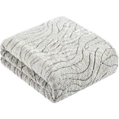 Chic Home Ultra Plush Throw Blanket with Sherpa Lined Backing