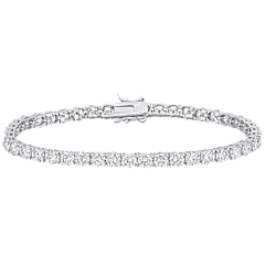 The Moissanite Tennis Bracelet