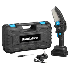 Brookstone Mini Electric Chainsaw Set