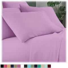Luxury Home 6-Piece Cool Bamboo-Fiber Sheet Set