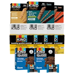 98-Count: KIND Variety Pack with Brownies Snack Bars