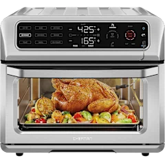 Chefman 12-in-1 Air Fryer Toaster Oven Combo with Probe Thermometer
