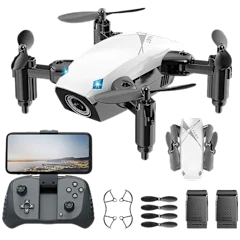 Sumeaut Mini Foldable RC Quadcopter Drone with Camera