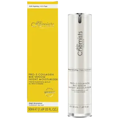 skinChemists Anti-Ageing Pro-5 Collagen Bee Venom Night Moisturiser