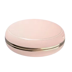 Multitasky Macaron 3-En-1: Batería Portátil, Calentador de Manos y Espejo