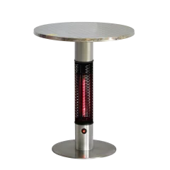 The Heated Outdoor Bistro Table