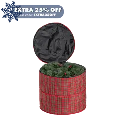 Bethlehem Lights Double Wreath or Garland Storage Bag