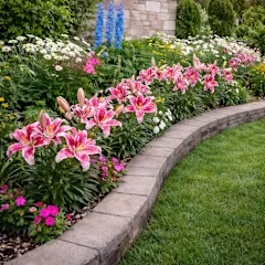 The Giant Pink Lily Bulbs