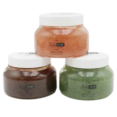 Lola Soap Soft Salt Scrub Trio