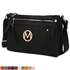 MKF Collection Elaina Crossbody Bag by Mia K