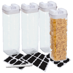 Set de Almacenamiento de Alimentos Cheer Collection de 4 Piezas, 1.9L