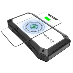 Vista Sun Chaser 10,000 mAh Mini Solar Phone Charger with LED Flood Light