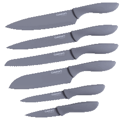 Cuisinart Advantage Color Collection 6-Piece Knife Set with Blade Guards
