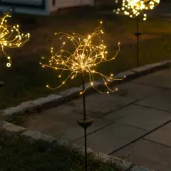 The Solar Powered Twinkling Garden Stake Lights