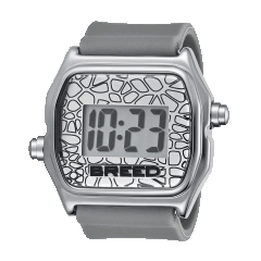 Breed Reloj Austin con Pantalla de Cristal Líquido y Correa de Silicona